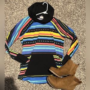 LulaRoe Amber hoodie size large